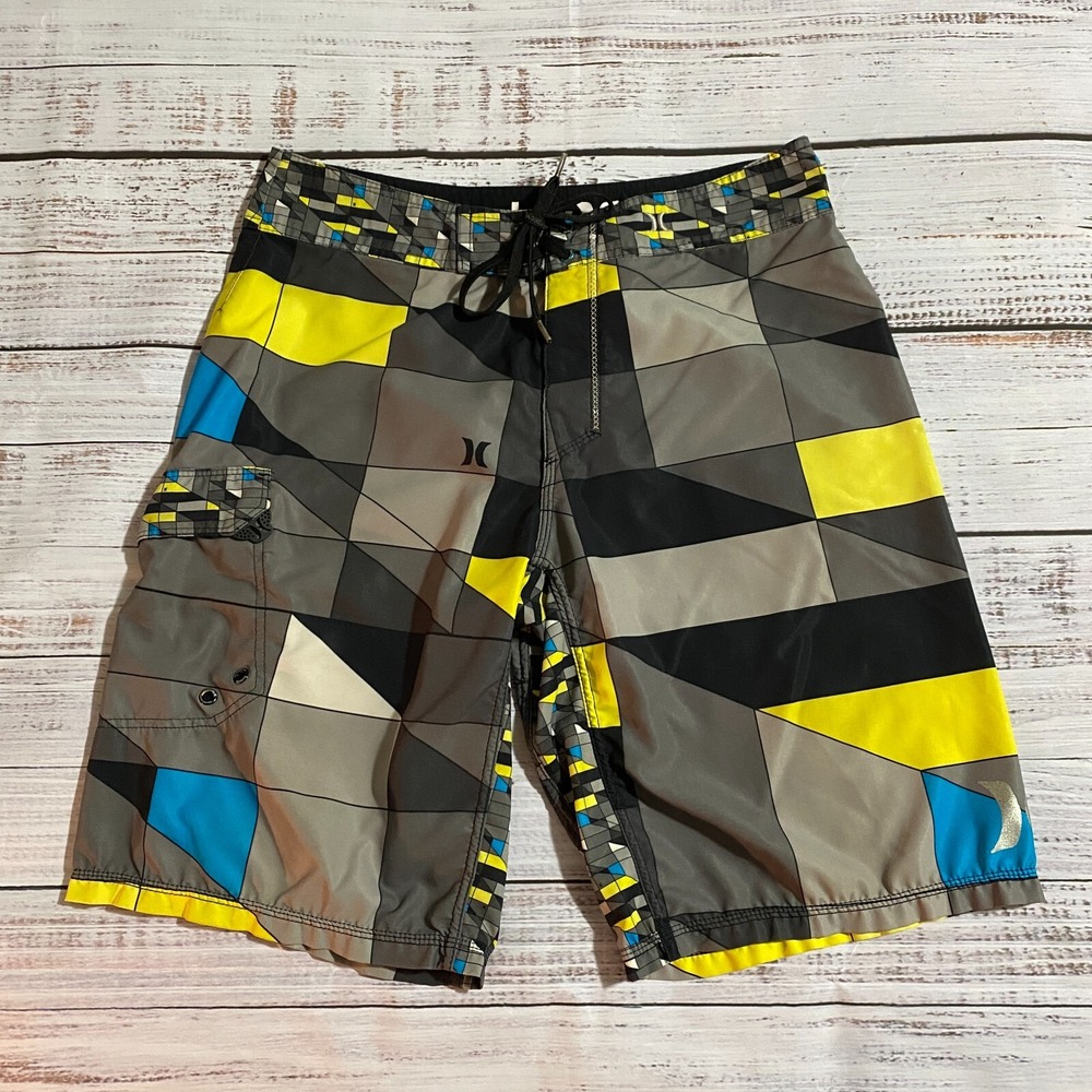 Hurley Phantom Boardshorts Surf Swim Suit Trunks Men's Size‎ 30x10